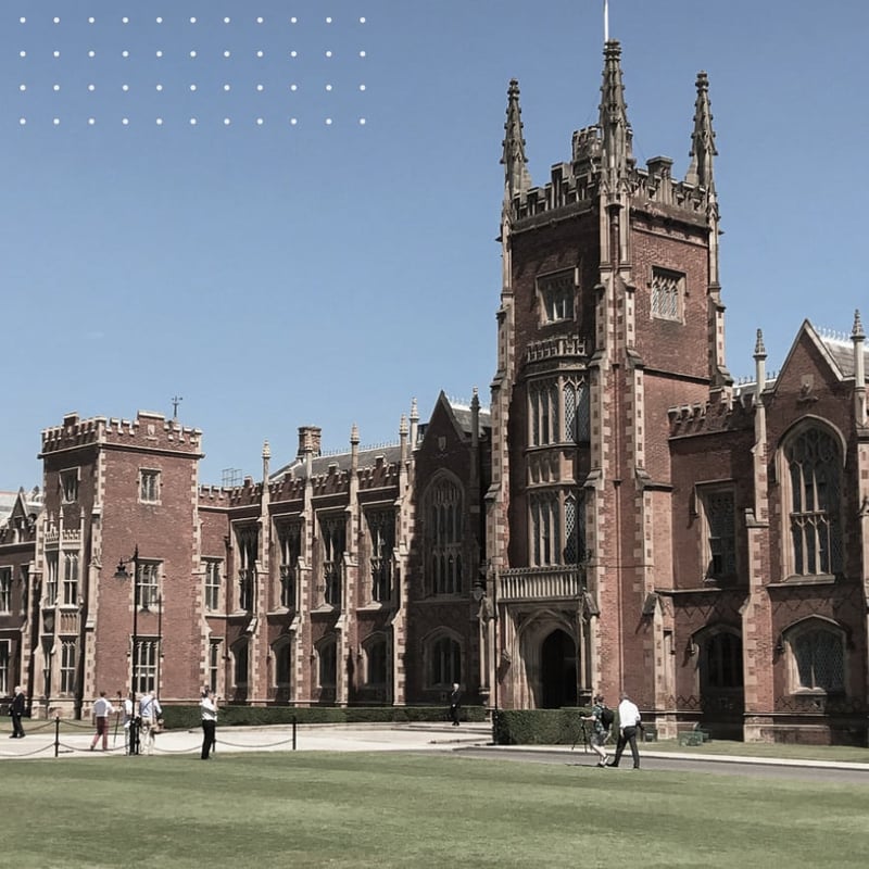 Staff member at Queen’s University Belfast during the COVID‑19 pandemic, when the university rapidly implemented Azure Virtual Desktop for remote learning