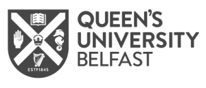 QUB logo grey