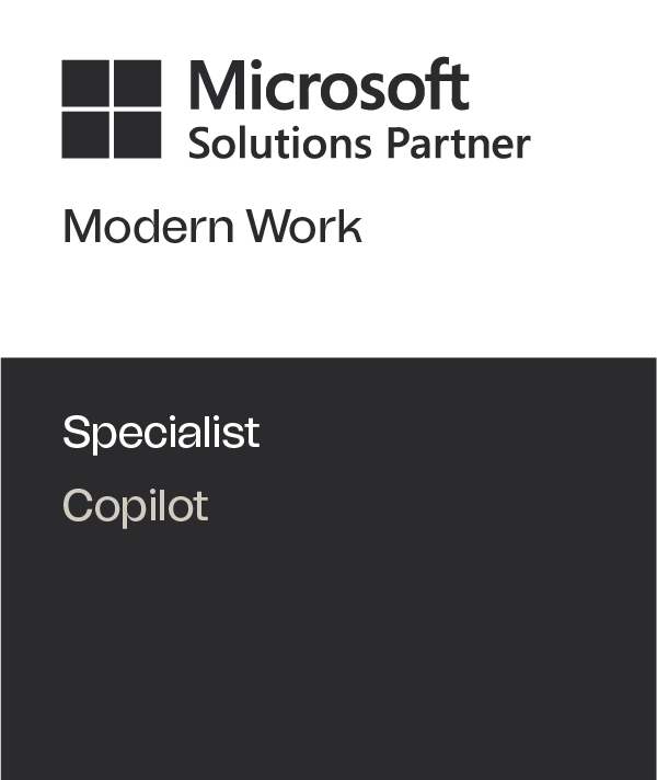 Awards - MS Solution Partner - Modern work copilot